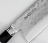 Fujiwara Shirogami#1/SS Pakka Nóż Santoku 17 cm