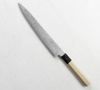 Misuzu Hamono AUS10 Damascus Nóż Sujihiki 24 cm