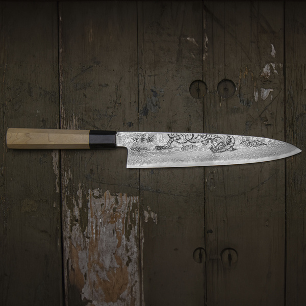 Sakai Takayuki Gallery Gin-3 Damascus Nóż Szefa kuchni 24 cm