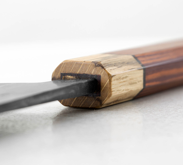 Kajiwara Damascus Aogami #2 Nóż Szefa kuchni 24 cm