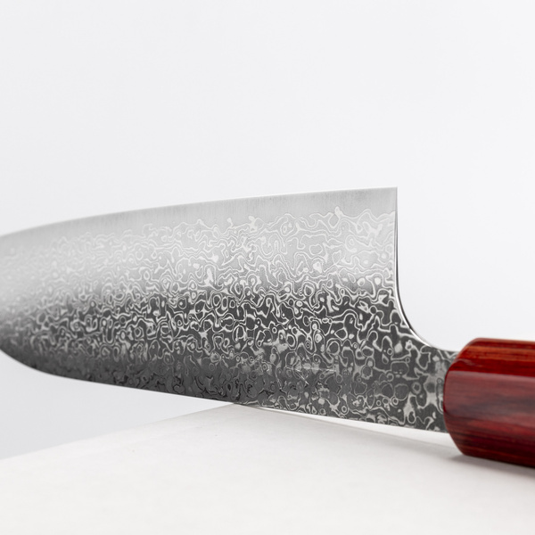 Kei Kobayashi SG2 Damascus Nóż Santoku 17 cm
