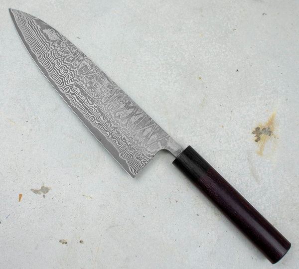 Shiro Kamo SG2 Damascus Nóż Szefa kuchni 21 cm