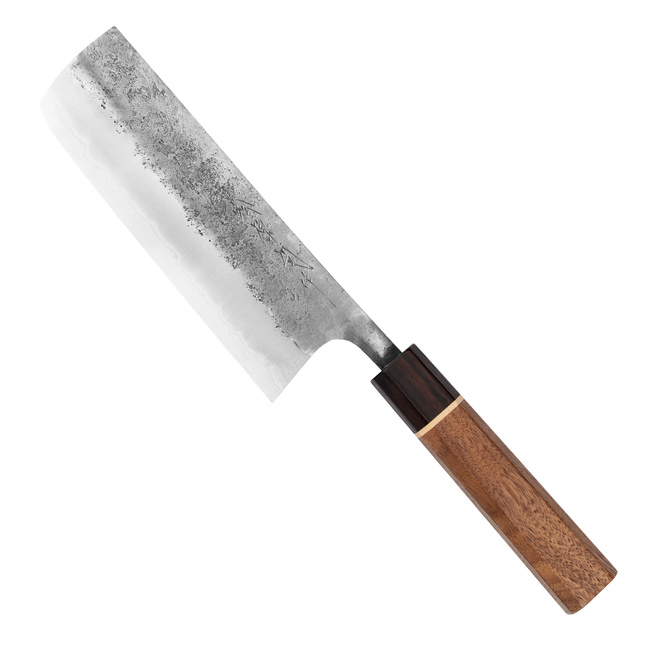 Matsubara Aogami#2/SS Hammered Nóż Nakiri 16 cm