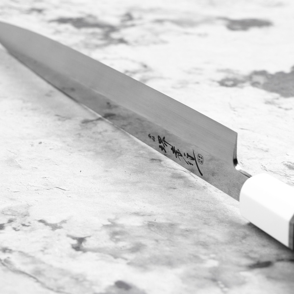 Sakai Takayuki Ginryu Honyaki SW Nóż Yanagiba 27 cm