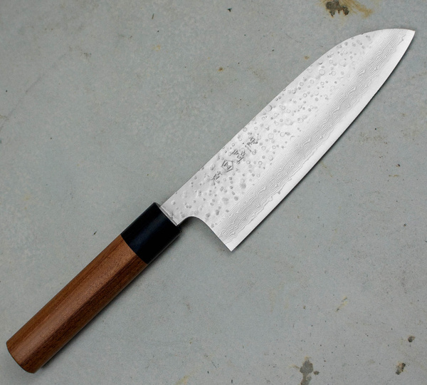 Makoto Kurosaki VG-10 Damascus Nóż Santoku 16,5 cm