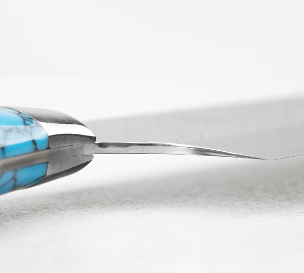 Yu Kurosaki Fujin Turquoise SRS-13 Nóż Santoku 16,5 cm
