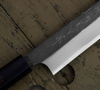 Hideo Kitaoka Shirogami Black Oktagon Nóż Yanagiba 27 cm