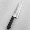 Oul Gingami Nashiji Purple Nóż Santoku 18 cm