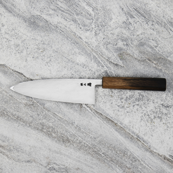 Sakai Takayuki Gallery Gin-3 Damascus Nóż Deba 18 cm