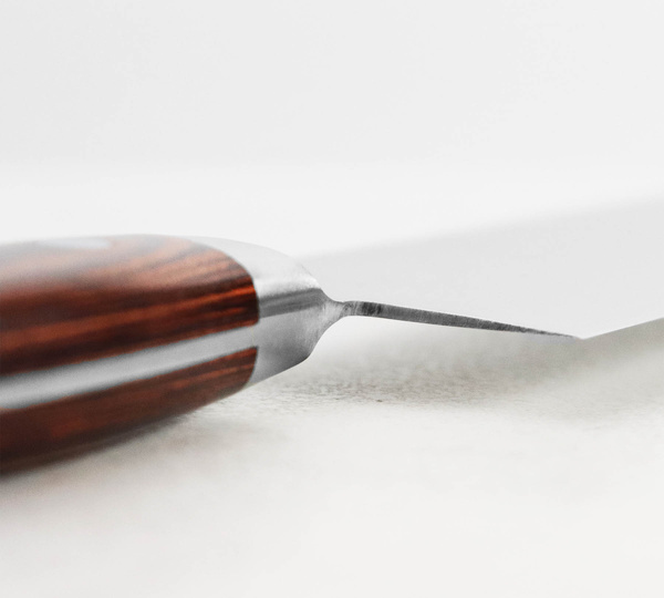 Tsunehisa ZA18 Damascus Nóż Santoku 17 cm