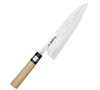 Fujiwara Shirogami#1/SS Magnolia+Róg Nóż szefa kuchni 21 cm