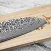 Takeshi Saji BTQ R-2 Damascus Nóż Santoku 18 cm