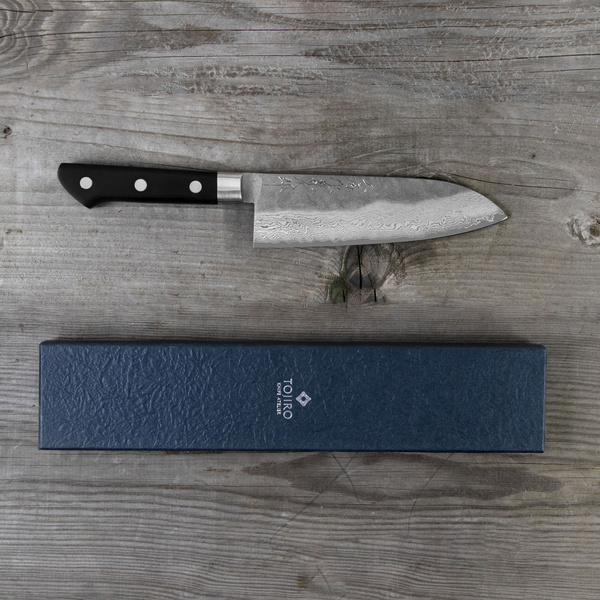 Tojiro Atelier Forged VG-10 Nóż Santoku 17 cm