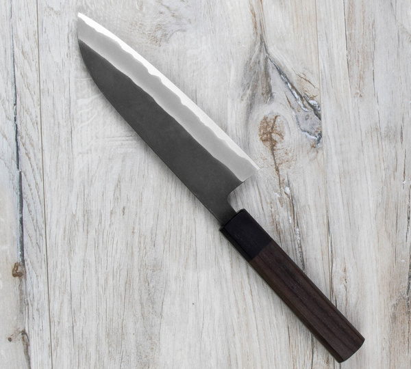 Shiro Kamo Super Aogami/SS Nóż Santoku 16,5 cm