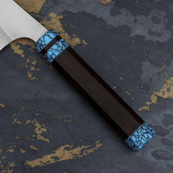 Yu Kurosaki VG-XEOS Turkus Nóż Szefa kuchni 21 cm