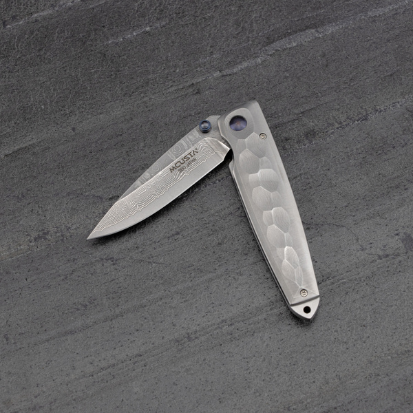 Nóż składany Mcusta Shinra Tsuchi Damascus VG-10 6,5 cm