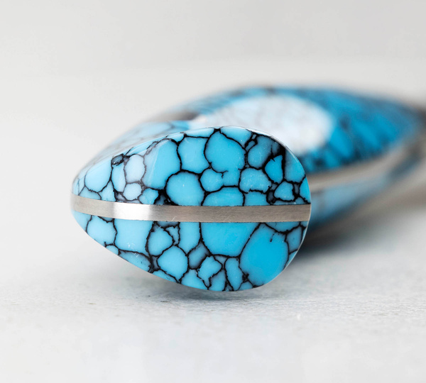 Yu Kurosaki Fujin Turquoise SRS-13 Nóż uniwersalny 13 cm