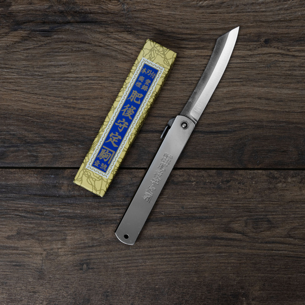 Nóż kieszonkowy Higonokami Kanekoma Mono Silver 9 cm