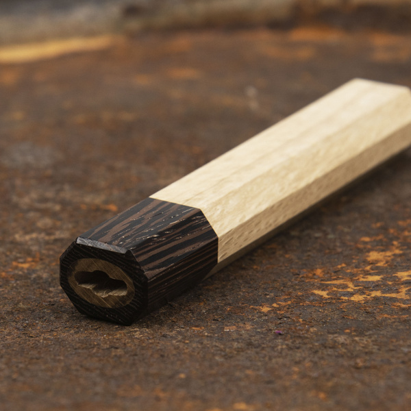 Japońska Rękojeść Oktagonalna Dąb/Wenge 14 cm