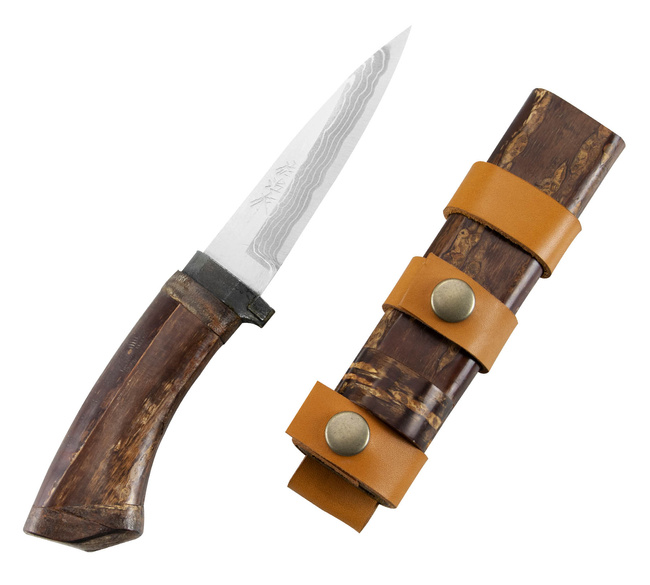 Takeshi Saji Miyabi Shirogami Nóż Outdoor 11 cm