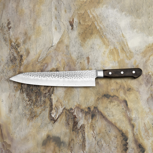 Hokiyama Murakumo AUS-8 Brown Nóż Szefa kuchni 24 cm