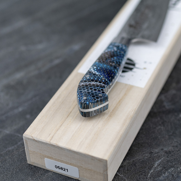 Sakai Takayuki VG-10 Nakamura Elite Master Nóż Kengata Gyuto 21 cm