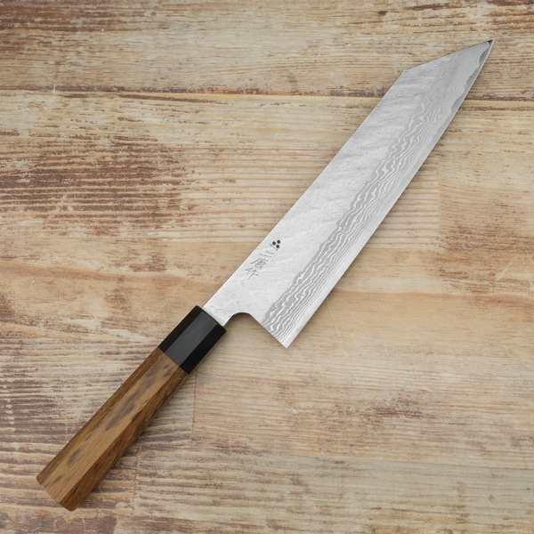 Nigara Hamono VG-10 Damascus Nóż Kiritsuke Gyuto 24 cm