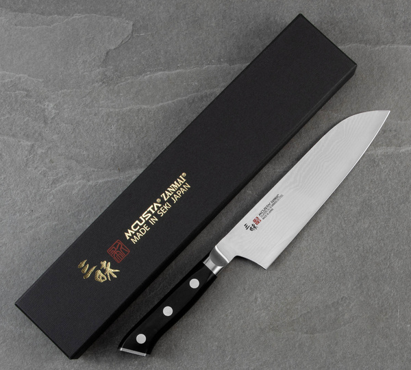 Mcusta Zanmai Classic Damacus VG-10 Nóż Santoku 18 cm