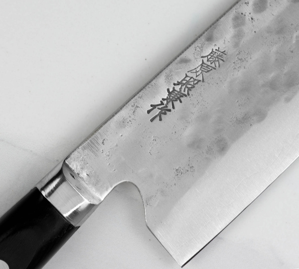 Fujiwara Shirogami#1/SS Pakka Nóż Santoku 17 cm