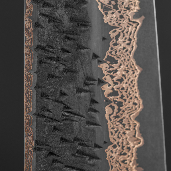 Hatsukokoro Yorokobi Tsuhime SLD Nóż Kiritsuke Gyuto 20 cm
