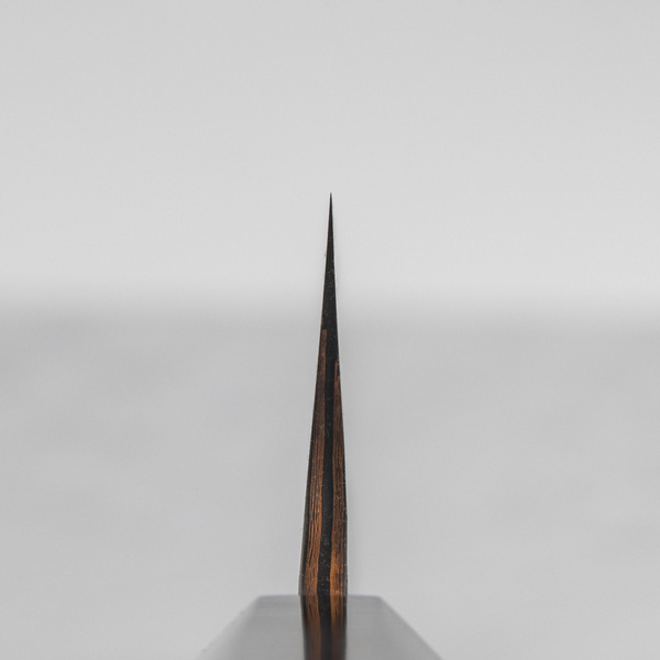 Hatsukokoro Yorokobi Kurouchi SLD Nóż Kiritsuke Gyuto 21 cm