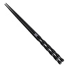 Japońskie Pałeczki do sushi Kawai - Round Curving Black