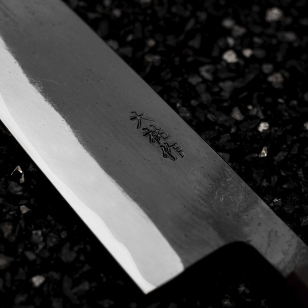 Daisuke Nishida Shirogami#1 Bubinga Nóż Szefa kuchni 18 cm