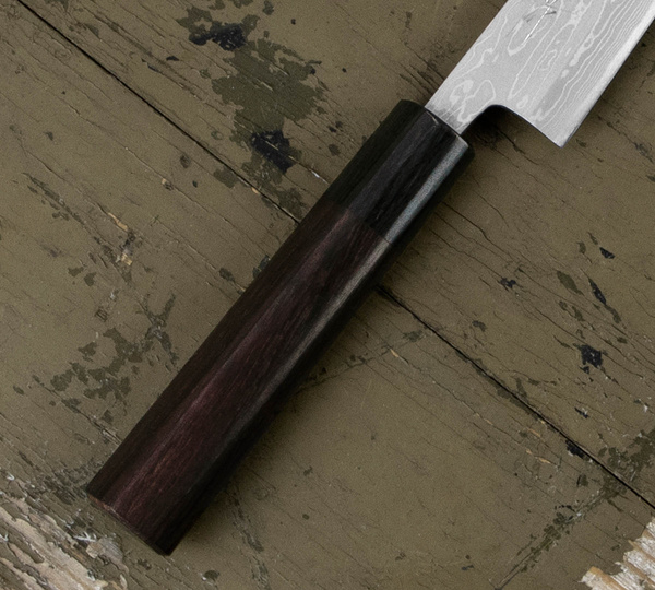 Hideo Kitaoka Shirogami#2 Satin Nóż Kaisaki 12cm