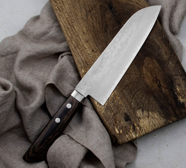 Kunio Masutani VG-10 Nóż Santoku 17 cm Scotch Handle