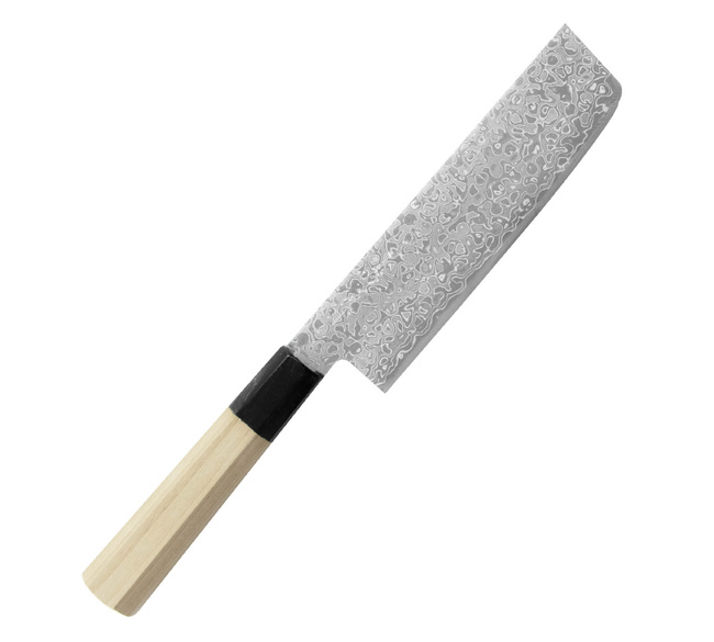 Misuzu Hamono AUS10 Damascus Nóż Nakiri 16,5 cm