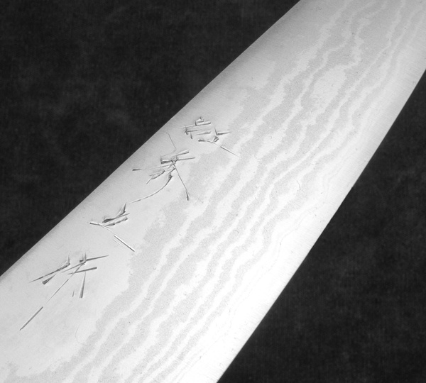 Shigeki Tanaka Gingami Damascus Nóż Nakiri 16 cm BK