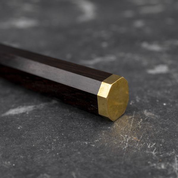 Yu Kurosaki Kokusen Brass Aogami Super/SS Nóż uniwersalny 15 cm