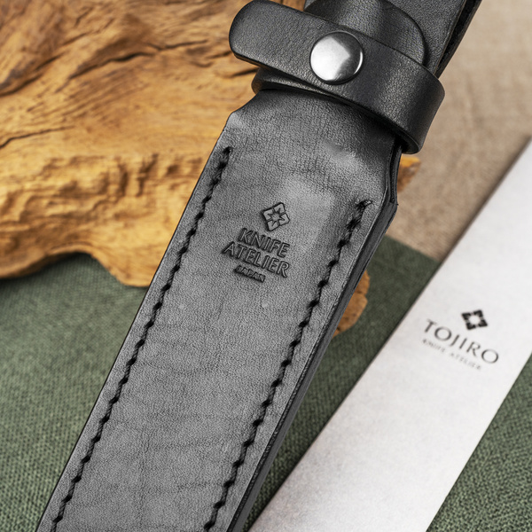 Tojiro Atelier VG-10 Damascus Kugami Nóż Myśliwski 11 cm + Saya