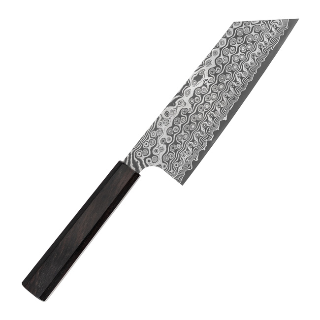 Nigara Hamono Anmon SG2 Damascus Nóż Kiritsuke Nakiri 17 cm