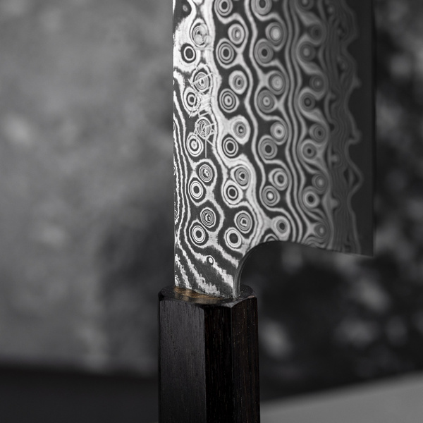 Nigara Hamono Anmon SG2 Damascus Nóż Kiritsuke Nakiri 17 cm