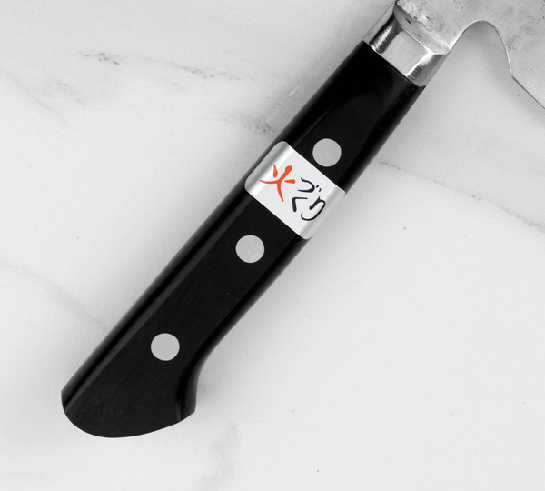Fujiwara Shirogami#1/SS Pakka Nóż Santoku 17 cm