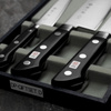 Tojiro DP3 Zestaw Nóż Uniwersalny 12 cm + Santoku 17 cm + Szefa kuchni 21 cm