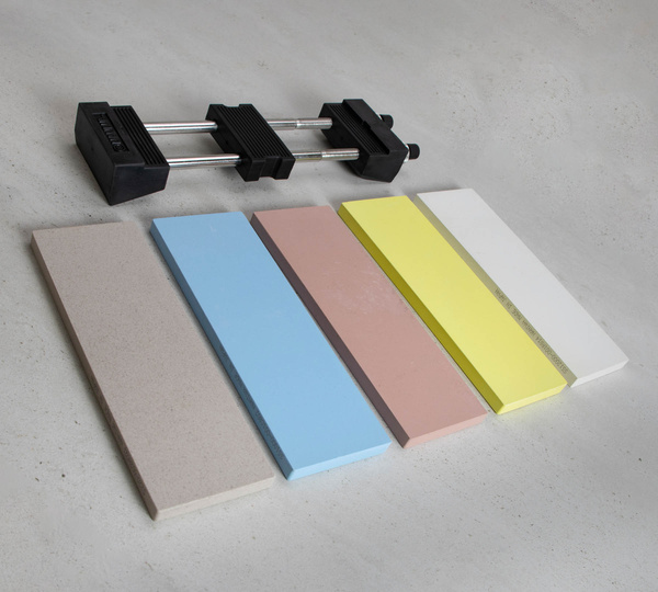 Naniwa Super Stone Zestaw 5 kamieni z uchwytem