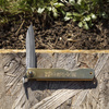 Nóż kieszonkowy Higonokami Sasaba Shirogami#2/Iron L 7,5 cm