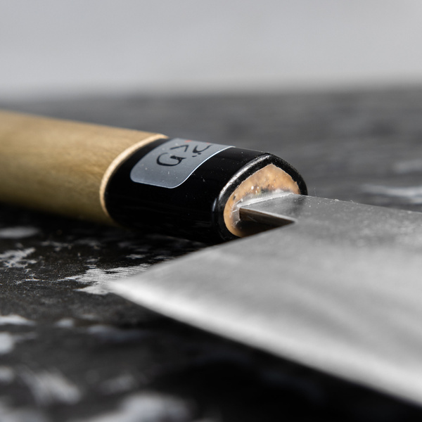Fujiwara Shirogami#1/SS Magnolia Nóż Nakiri 16,5 cm