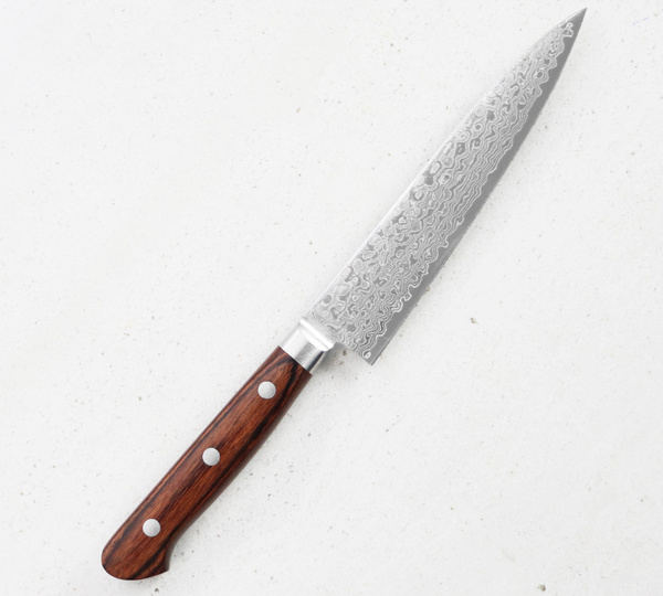 Tsunehisa ZA18 Damascus Nóż uniwersalny 13,5 cm