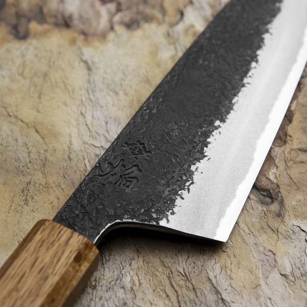 Sakai Takayuki Homura Guren Aogami#2/Iron Kurouchi Nóż Szefa kuchni 22,5 cm