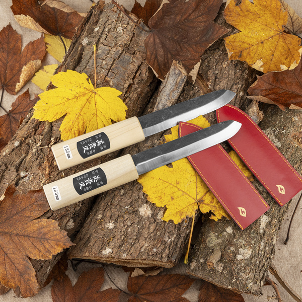 Mikihisa Shirogami #2 Nóż Makiri 15 cm