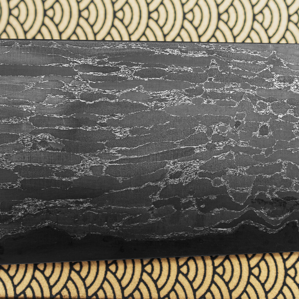 Naoki Mazaki Hon-Sanmai Aogami Super/Iron Wootz Damascus Nóż Kiritsuke Gyuto 21 cm